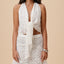Wrap Lace Top - White