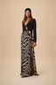 Maxi Animal Dress - Zebra