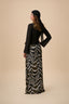 Maxi Animal Dress - Zebra