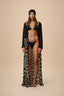 Maxi Animal Dress - Zebra
